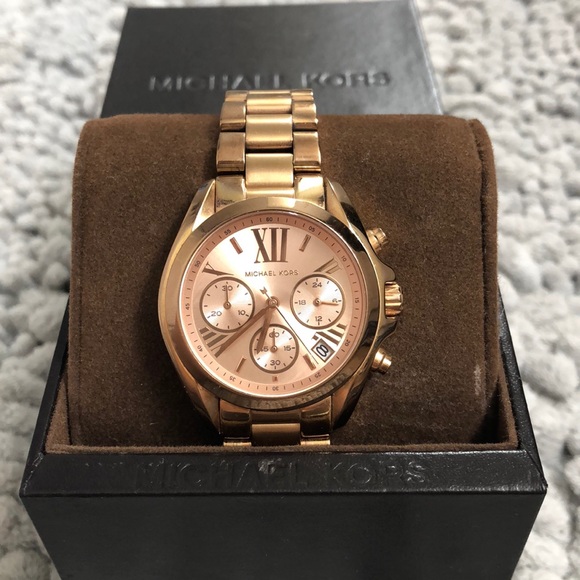Michael Kors Rose Gold Watch - Picture 1 of 7